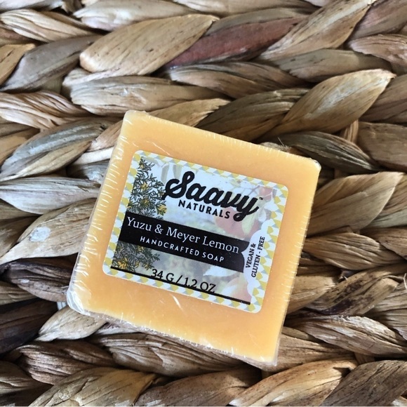 Saavy Naturals: Yuzu & Meyer lemon Handcrafted soap - Picture 1 of 2